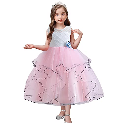Vestido de niña de flores para boda ideal en fiestas de cumpleaños