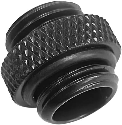 Miniatura 4 de dracaena.io Paquete de 6 unidades de rosca G14 pulgadas, mini extensor macho a macho con junta tórica de apriete, accesorio de compresión de cobre