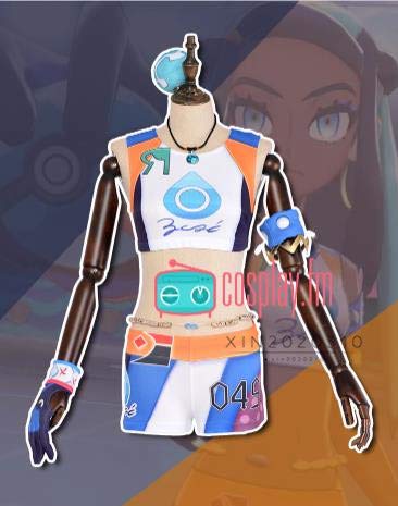 Amazon Co Jp 在庫即納コスプレ衣装 ポケモンソード シールド ポケモン剣盾ルリナ ウィッグ 靴別売り コスチューム 変身 仮装 ステージ服 舞台 ハロウィン クリスマス ホビー