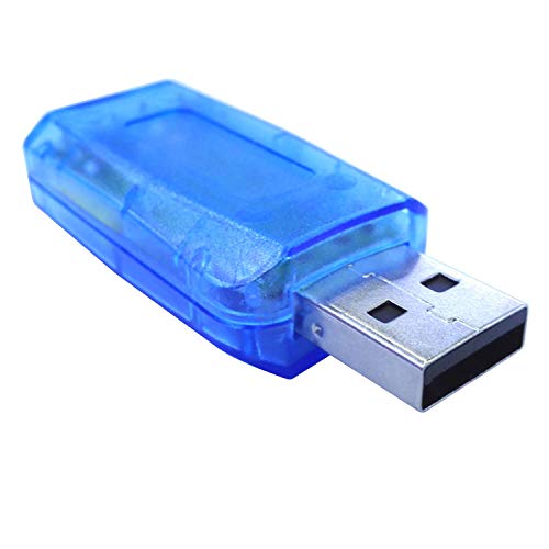 Adaptateur audio USB 3.5mm Apoi par 3 pour casque et micro PC - 3