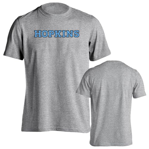 Sport Your Gear Johns Hopkins Blue Jays Classic Arch Short Sleeve T-Shirt Athletic Heather X-Large