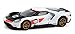 2021 Ford GT #98, White - Greenlight 30244/48 - 1/64 Scale Diecast Model Toy Car