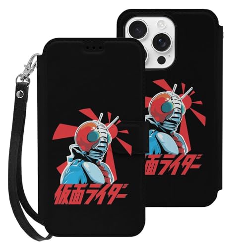 iPhone 16 Pro用 ケース 手帳型 仮面ライダー Iphone16用カバー アイフォン16 用 ケース スマホケース おしゃれ 人気 財布型 PUレザー 携帯カバー カード収納 スタンド機能