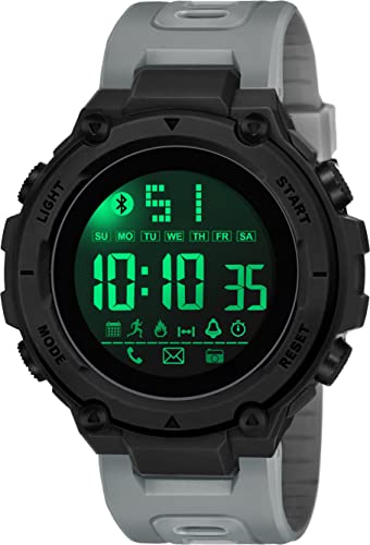 Image of Shocknshop Digital Sports Stylish Multifunctional Electronic LED Black Dial Wrist Watch for Men Boys -WCH78