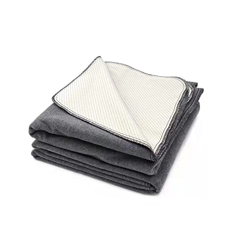 Peepeego 2PCS Pee Pads 54'x54', Washable, Slip Resistant, Waterproof Rugs for Training