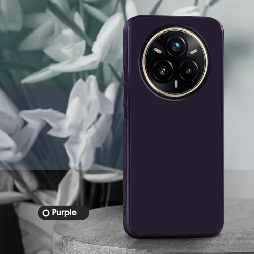 Image of Back Cover for Mi Redmi Note 14 Pro Plus 5G | Full Camera Protection | Premium Liquid Silicon Case | Flexible Bumper Case for Mi Redmi Note 14 Pro Plus 5G (Purple)