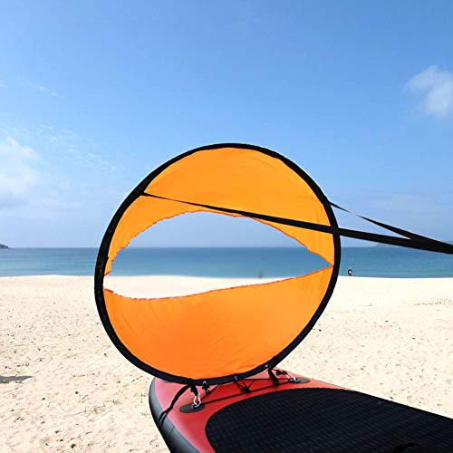image for EVTSCAN Kayak Sails, 15 Inch Foldable Downwind Windsurfing Sails Kit U