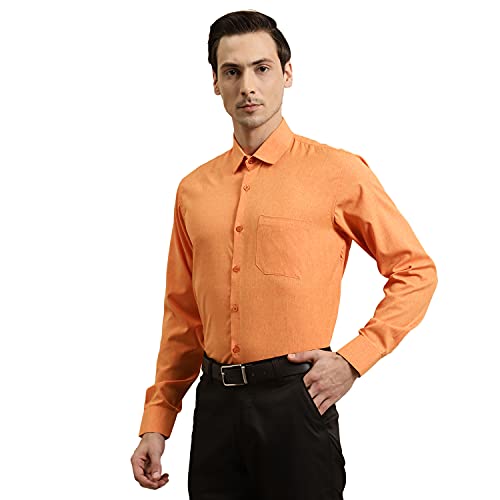 Image of SOJANYA Men's Silk Blend Kurta for Navratri | Paisley Print Regular Fit Ethnic Kurta for Festival & Puja