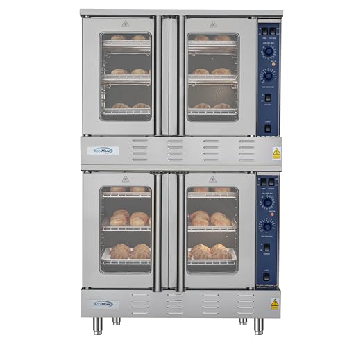 KoolMore 38 in. Full-Size Double Commercial Liquid Propane Convection Oven 108