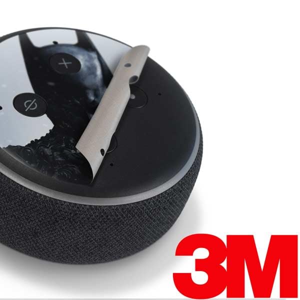 Skinit Decal Audio Skin Compatible with Amazon Echo Dot 3 - Officially Licensed DC Comics Arkham Origins Batman Design