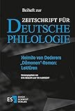 Heimito von Doderers 'Dämonen'-Roman: Lektüren (Beihefte zur Zeitschrift für deutsche Philologie 15)