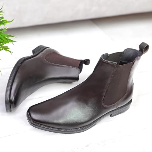 Image of AX10 Men's Premium Leather Chelsea Boots