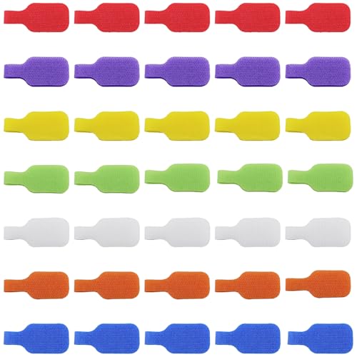 Organiza tu escritorio con las etiquetas de cable de nailon TAODAN de colores