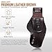 Urban Carry G3 LockLeather Lieutenant Gun Holster - Brown | Secure & Comfortable Leather/Polymer Hybrid Design for Ultimate Deep Concealment | Right Handed