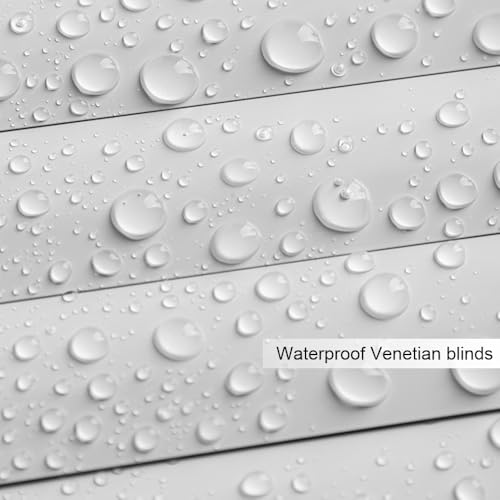 Persianas venecianas de aluminio inalámbricas de 65-90 cm para regular la luz 4