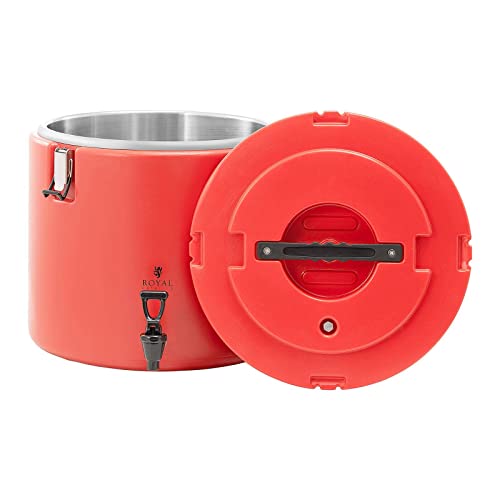 Royal Catering RC_TT_5 thermocontainer 30 L aftapkraan warmhoudcontainer thermocontainer voor voedsel warmtecontainer… - Afbeelding 5