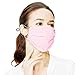 Produktbild BZLine Home PM2.5 Gesichtsmundmaske Schutzmaske - 3 Stück Mundschutz Masken Staubmasken Atemschutz Atmungsaktive Atemschutzmasken - Premium Staubmaske Atemmaske Staubmaske Luftreinigung Maske (Rosa)