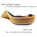 Arch Support, RooRuns 3/4 Orthotic Shoe Inserts for Over-Pronation, Plantar Fasciitis, Heel Pain Relief, High Arch Support Insoles for Men and Women for Running Walking