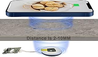 2 Pack Mini Invisible Wireless Charger Module,Long-Distance Wireless Charging Motherboard Accessories,DIY Wireless Charger qi Coil
