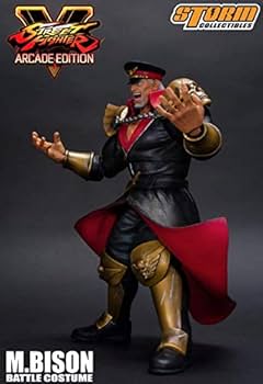 ストームコレクティブルズ バイソン 通常カラー 美品 ストリートファイター 開封品 ストームコレクティブルズ バイソン 限定カラー 赤