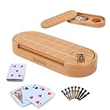 Solid H Premium Oak Cribbage...