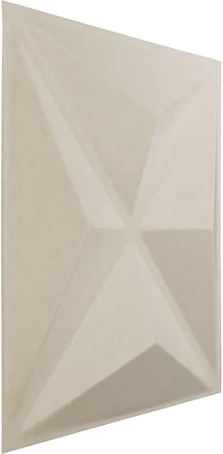 Miniatura 7 de Ekena Millwork 11 78 pulgadas de ancho x 11 78 pulgadas de alto, Kent EnduraWall Panel decorativo de pared 3D, galaxia (cubre 0.98 pies cuadrados