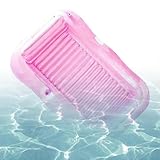 DURABLE SUMMER OUTDOOR MATERIAL: Crafted from sturdy and water-resistant material designed to withstand frequent outdoor use in pools, beaches, rivers, or backyards, offering reliable performance throughout the summer season while maintaining shape and durability even with repeated inflation, sun exposure, and regular recreational activities.