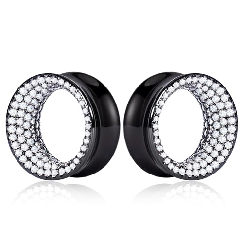 Maxbott �C���[�Q�[�W 00G - 3/4�C���` 5A �L���[�r�b�N�W���R�j�A ����v���O ���O�W���A���[ �_�u���t���A �C���[�g���l�� �L�΂������p �n�C�G���h�{�f�B�W���G���[ �j�����p, 8mm(0G), �^�J, �W�F���X�g�[���Ȃ�