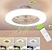 Ventilateur Plafonnier Ventilateur De Plafond Avec Éclairage LED Et De Télécommande Créatif Ventilateurs De Plafond Invisibles Éclairage Pour Chambre D'enfants Salon Chambre Chambre D'enfants Lustre