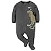 Gerber baby boys 4 Pack 'N Play Footie and Toddler Sleepers, Red Dino, 0-3 Months US