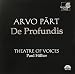 Part: De Profundis