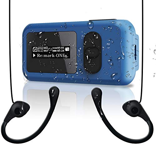 16G Wasserdichter Musik-Player, MP3-Schwimmen, Surfen, Strand, mehr ALS 10 Stunden Wiedergabe, UKW-Radio und Schrittzählerfunktion