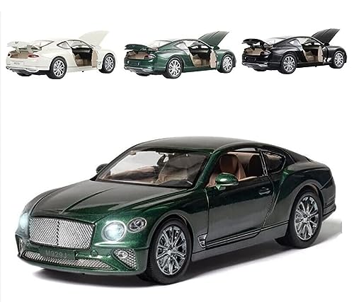 Image of DieCast Zinc Alloy 1 /24 Scale Bentlley Continental GT Coupe with for Openable Doors,Working Headlights & TailLights【Colors as Per Stock】