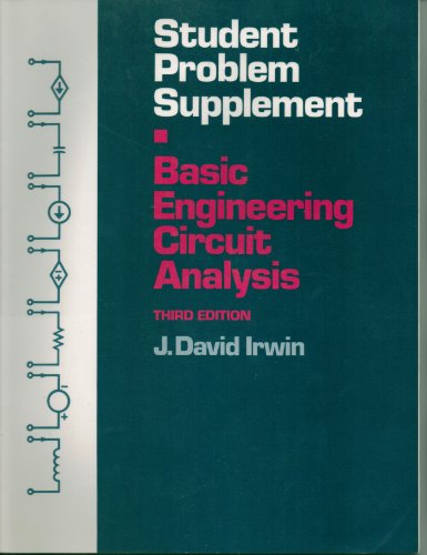 Basic Engineering Circuit Analysis (Student Pro... 0023598840 Book Cover