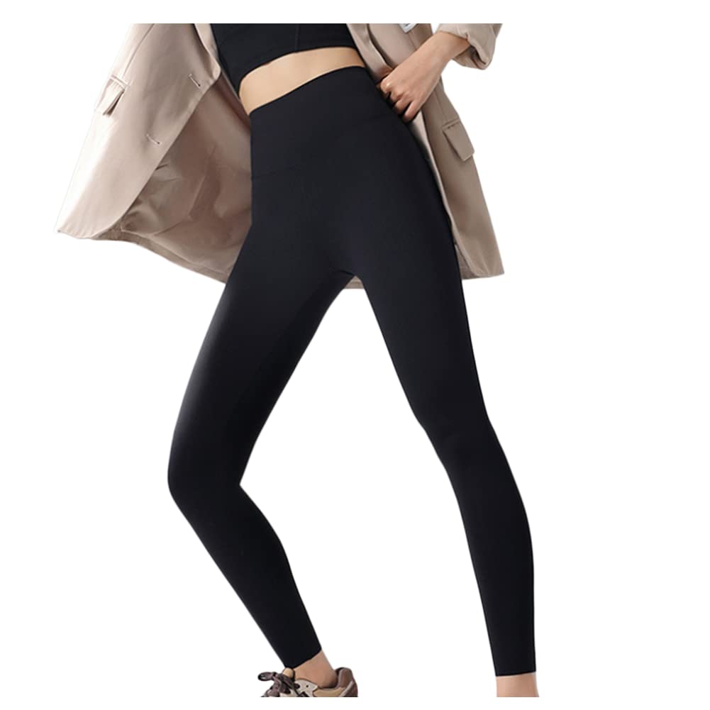 Leggins Térmicas para Mujer Leggins de Cintura Alta Invierno Pantalones Deportivos Yoga Fitness S-2XL