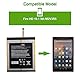 SwarKing Ersatz Akku Kompatibel mit HD 10.1 9th,M2V3R5,58-000280,2955C7 with Toolkit