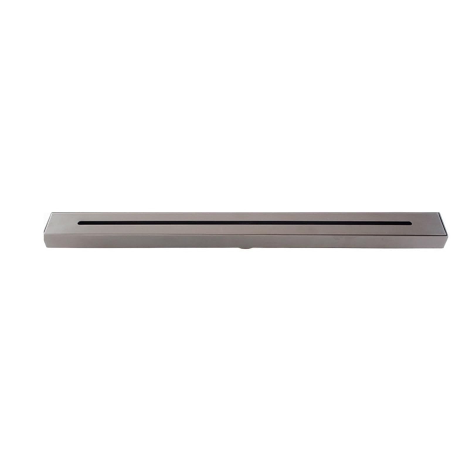 Caniveau de douche élégant en acier inoxydable 304 au design gris moderne