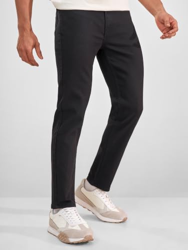 Image of Highlander Men Men's Straight Relaxed Fit Jeans | Stretchable | Everyday Comfort & Style| Jeans for Man|Premium Cotton Blend