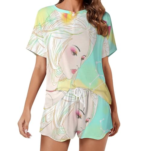 Pyjama pour femme vêtements de nuit ete fluides pour vos soirées cocooning et matins détendus