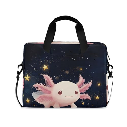 Maletín portátil con diseño de ajolote para laptops 13-15.6" miniatura 1