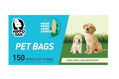 Image of Hippo Sak Compostable Pet Bags, Green