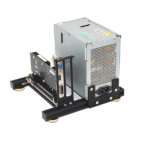 Châssis Carte Graphique Externe GPU Support Aluminium Rigide pour Alimentation ATX - 2