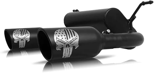 Gibson Performance Exhaust System 76-0038 Patriot Skull