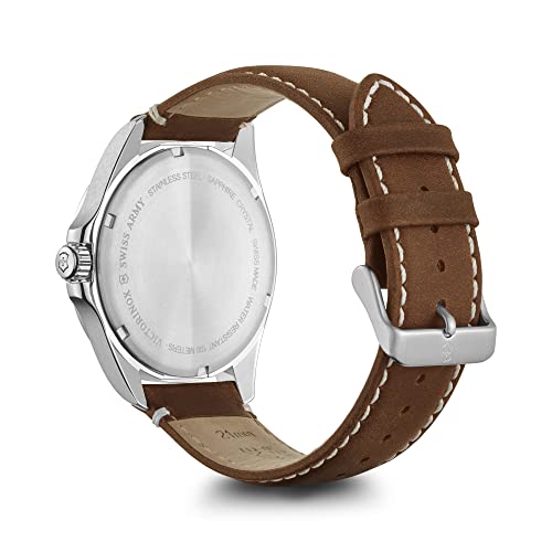 Victorinox Fieldforce Watch With Blue Dial And Brown Leather Strap #TOP3