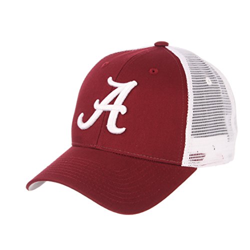 Zephyr NCAA Alabama Crimson Tide Big Rig Trucker Mesh Adjustable Hat/Cap