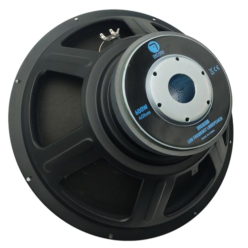 Seven Soundvector SVG18SUB/4 Subwoofer 18 Pulgadas Altavoz Profesional de Grave Sub-Grave 4 Ohm 600W AES 1200W Programa