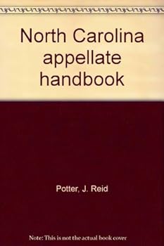 Paperback North Carolina appellate handbook Book