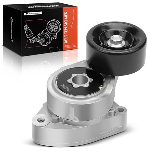 A-Premium Belt Tensioner Assembly with Pulley Compatible with Honda Accord 2003-2007, Civic...