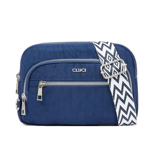 Image of CLUCI Anti Theft Crossbody Bags for Women Travel Small Crossbody Bag Purses for Women RFID Nylon Belt Bag