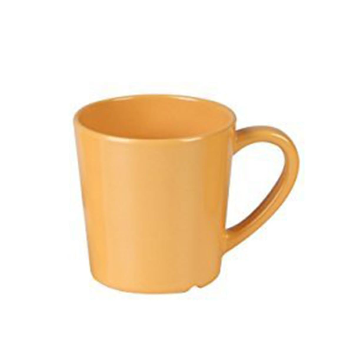 Yanco MS-9018WT Mile Stone Coffee/Tea Mug/Cup, 7 OZ Capacity, 3" Height, 3" Diameter, Melamine, White Color, Pack of 48